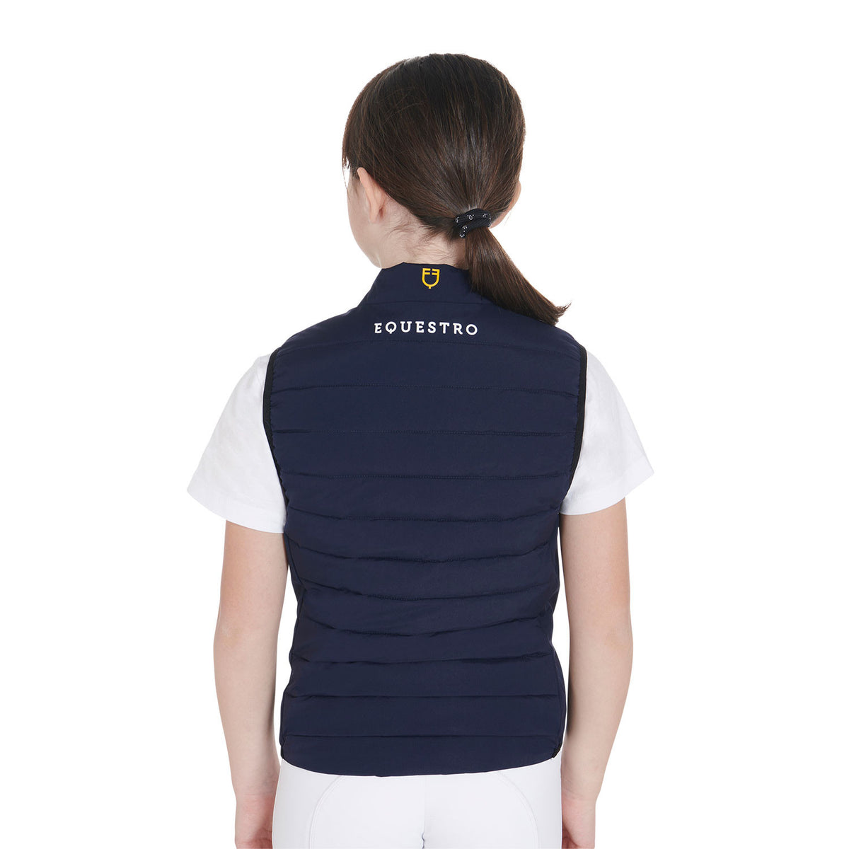 Equestro Kids' vest in technical fabric