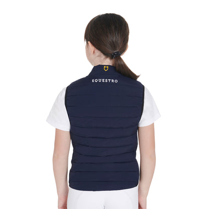 Equestro Kids' vest in technical fabric