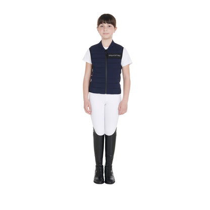 Equestro Kids' vest in technical fabric