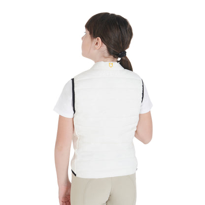 Equestro Kids' vest in technical fabric