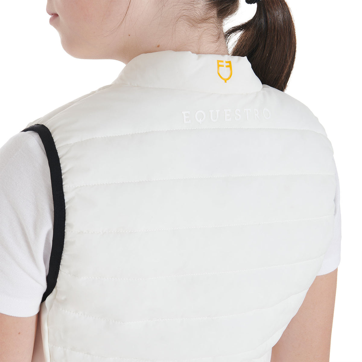 Equestro Kids' vest in technical fabric