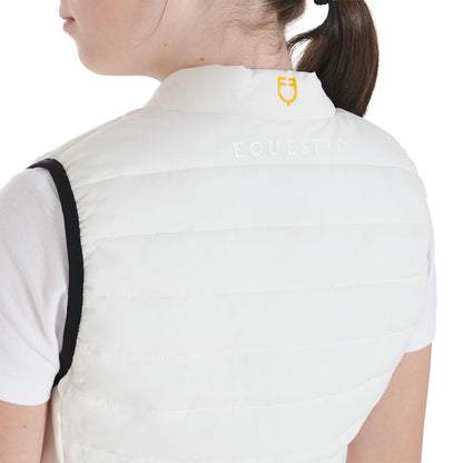Equestro Kids' vest in technical fabric