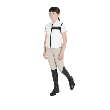 Equestro Kids' vest in technical fabric