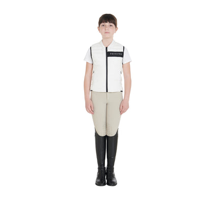Equestro Kids' vest in technical fabric
