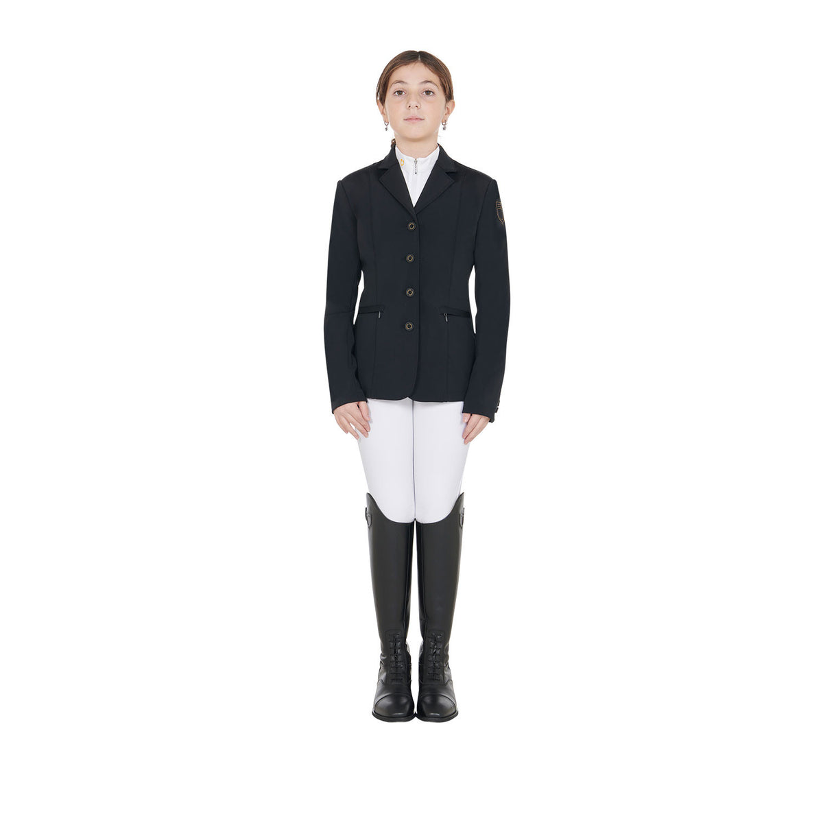 Equestro Kids' jacket with four buttons
