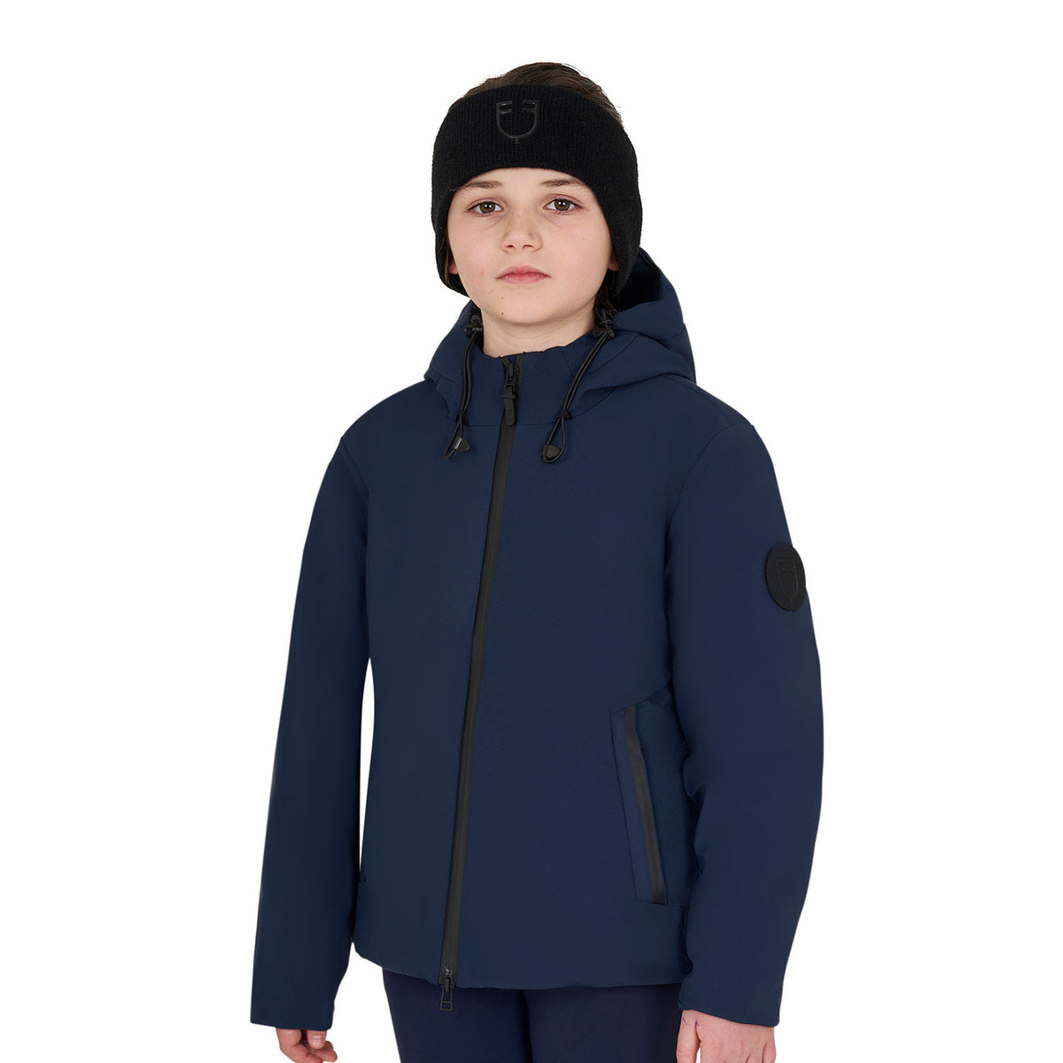 Equestro Unisex Kids Waterproof and Windproof Nylon Jacket