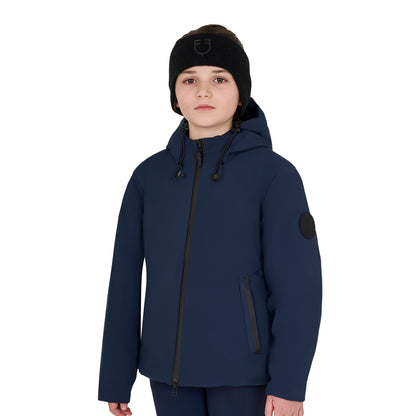 Equestro Unisex Kids Waterproof and Windproof Nylon Jacket