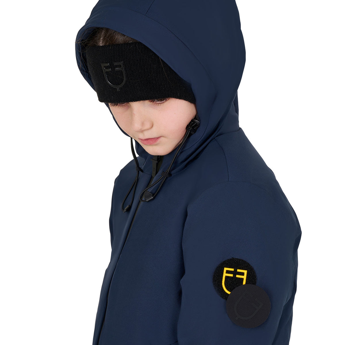 Equestro Unisex Kids Waterproof and Windproof Nylon Jacket