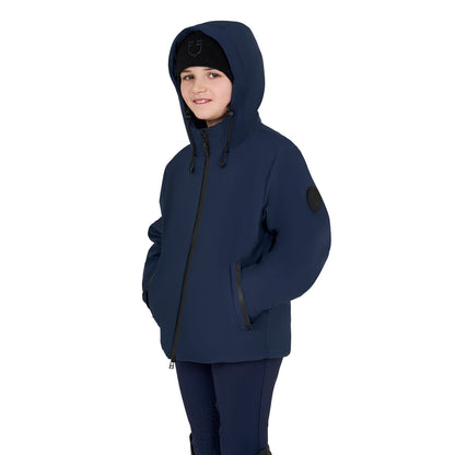 Equestro Unisex Kids Waterproof and Windproof Nylon Jacket