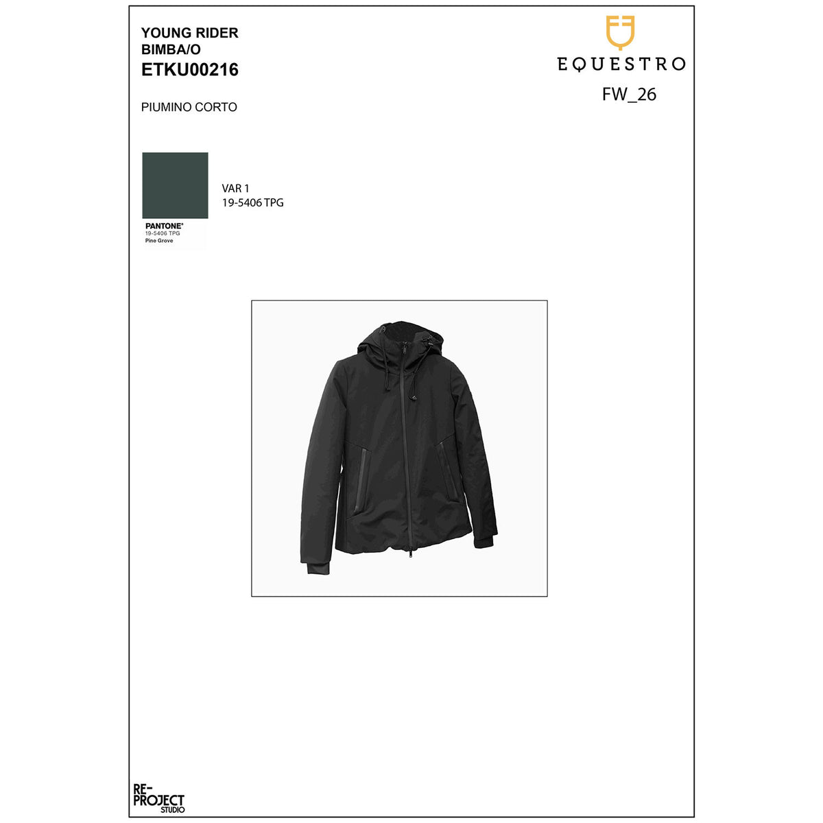 Equestro Unisex Kids Waterproof and Windproof Nylon Jacket