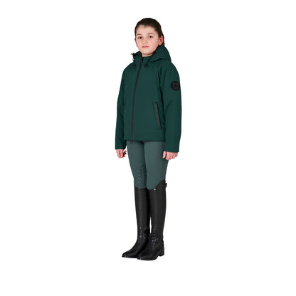 Equestro Unisex Kids Waterproof and Windproof Nylon Jacket
