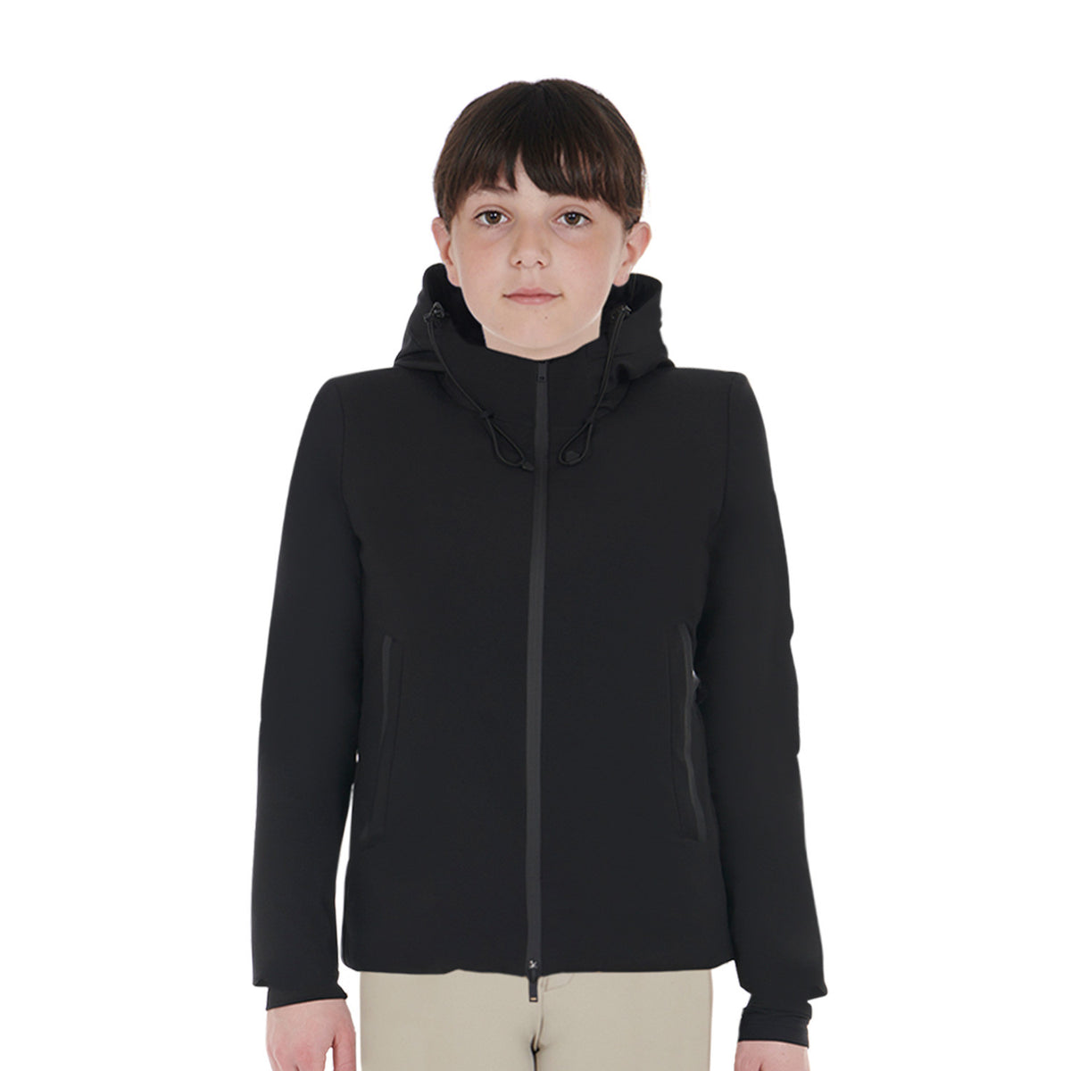 Equestro Unisex Kids Waterproof and Windproof Nylon Jacket