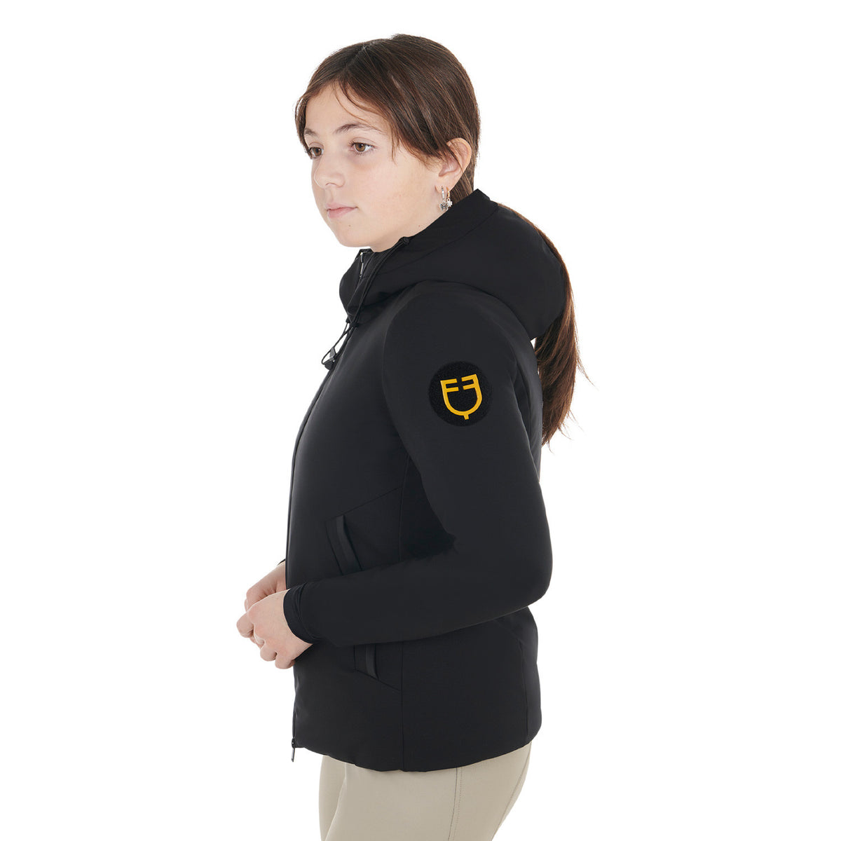 Equestro Unisex Kids Waterproof and Windproof Nylon Jacket