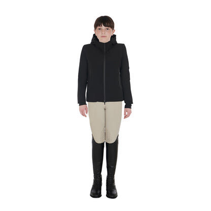 Equestro Unisex Kids Waterproof and Windproof Nylon Jacket