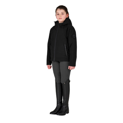 Equestro Unisex Kids Waterproof and Windproof Nylon Jacket