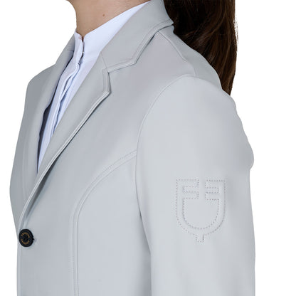 Equestro Kids' slim fit three button competition jacket