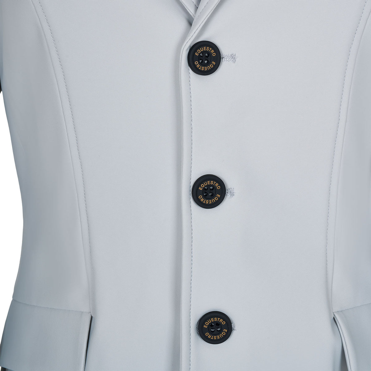 Equestro Kids' slim fit three button competition jacket