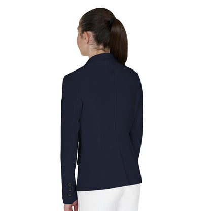 Equestro Kids' slim fit three button competition jacket