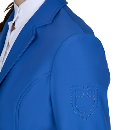 Equestro Kids' slim fit three button competition jacket