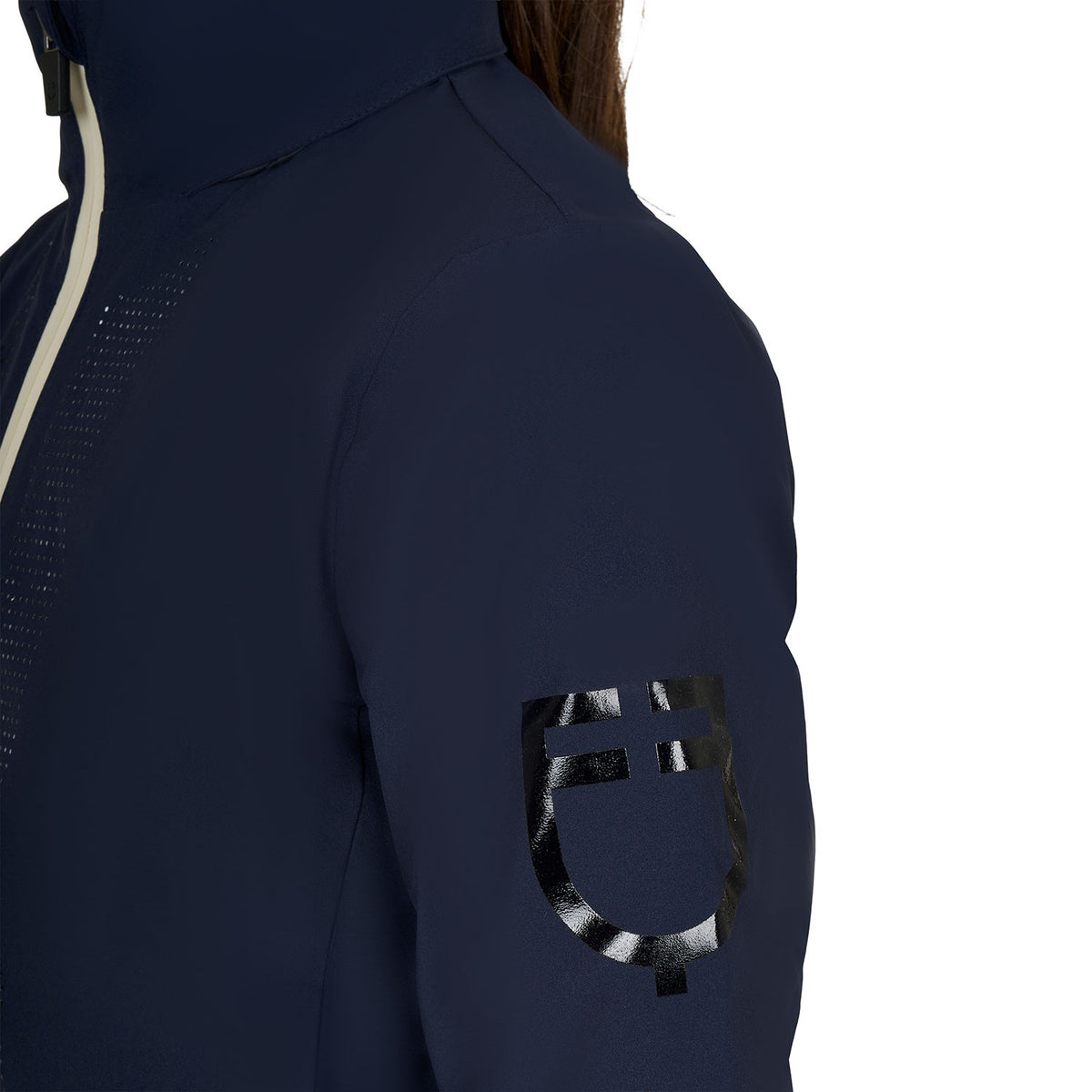 Equestro Kids' unisex softshell jacket with back logo
