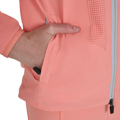 Equestro Kids' unisex softshell jacket with back logo