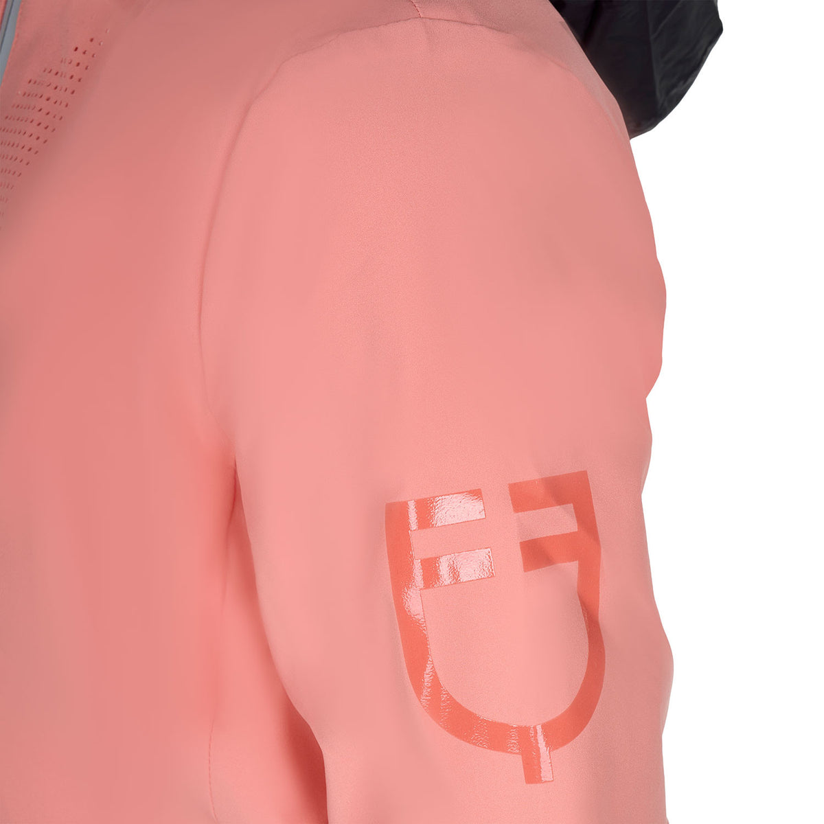 Equestro Kids' unisex softshell jacket with back logo