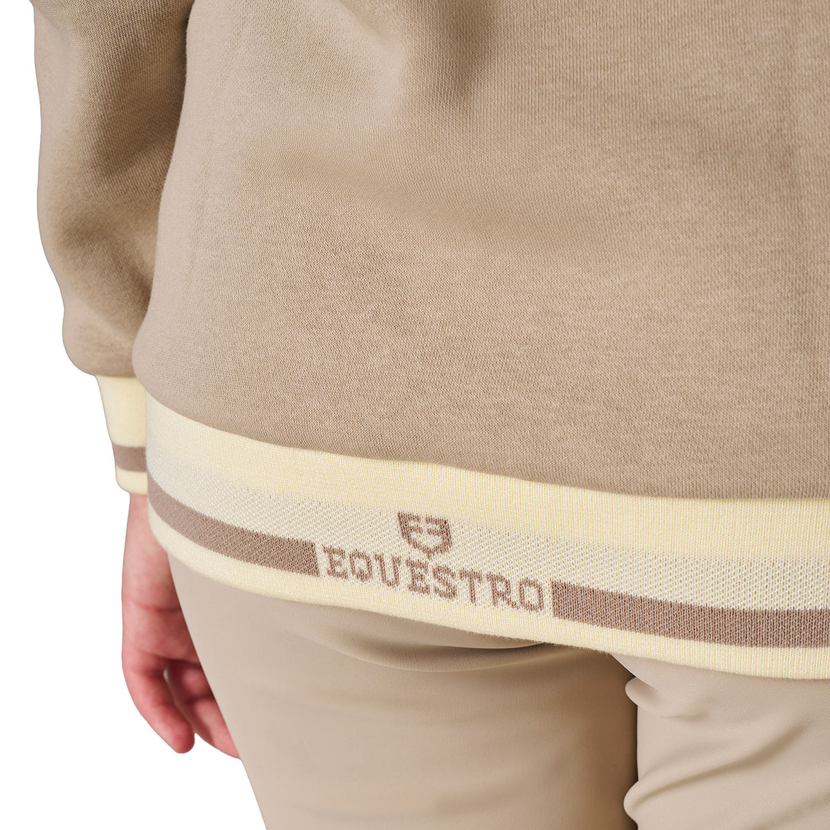 Equestro Kids' unisex hoodie with front zip
