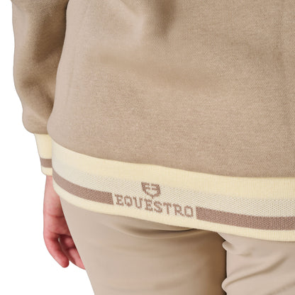 Equestro Kids' unisex hoodie with front zip