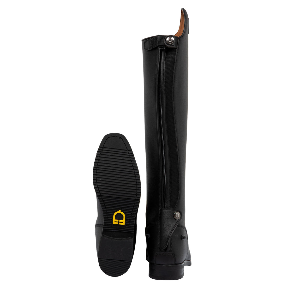 Equestro Kids' boots in coated microfibre