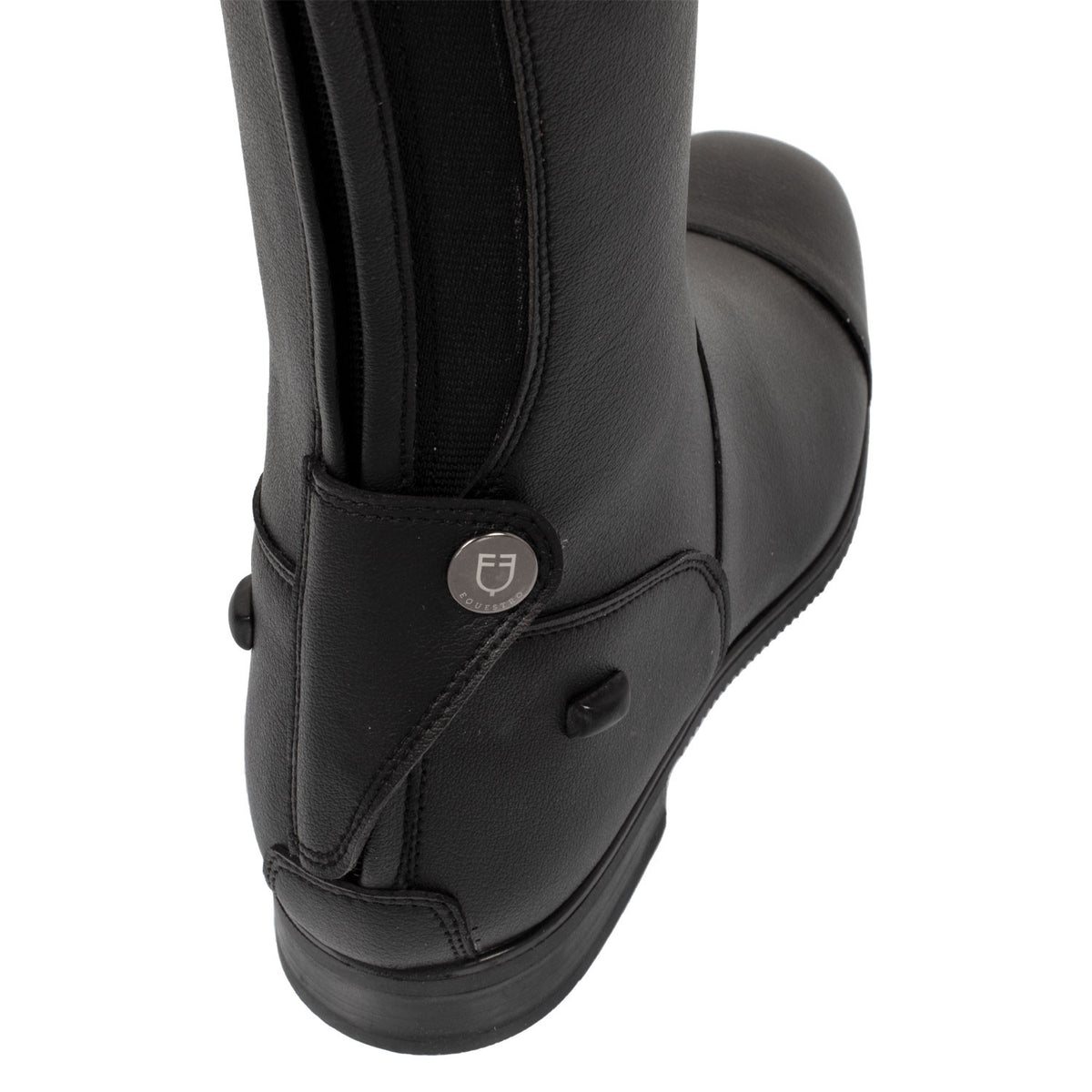 Equestro Kids' boots in coated microfibre