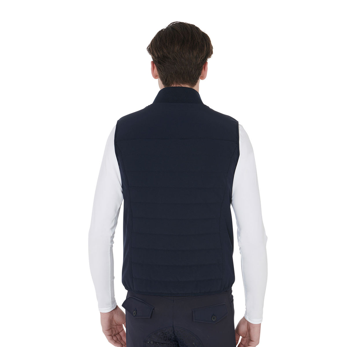 Equestro Men's vest in breathable technical fabric