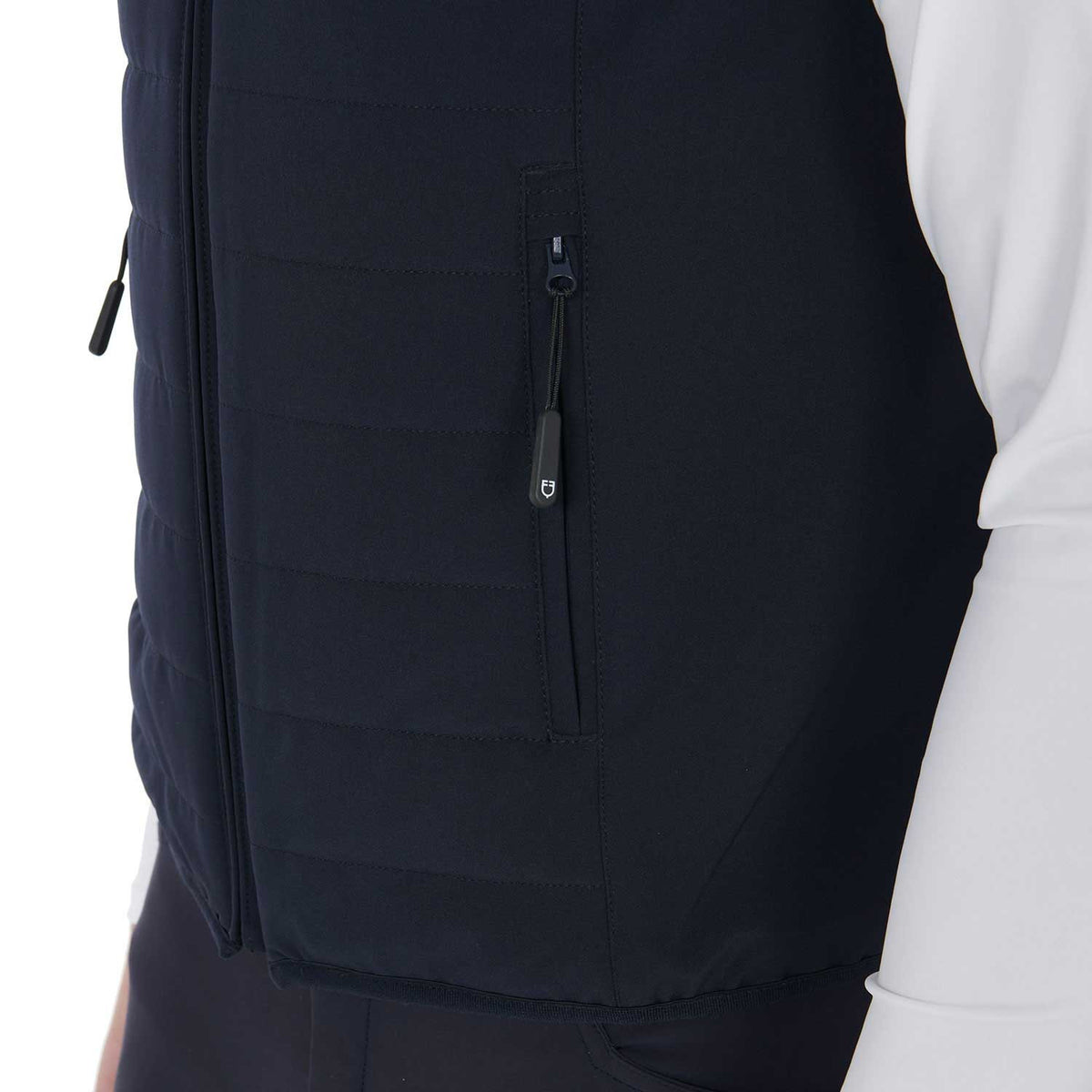 Equestro Men's vest in breathable technical fabric