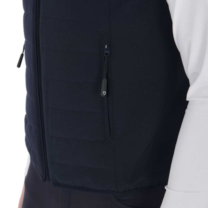 Equestro Men's vest in breathable technical fabric