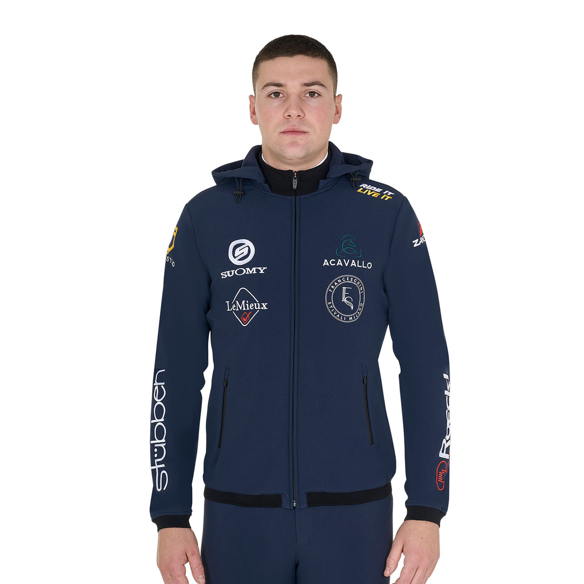 Equestro NEW STYLE MEN'S MULTILOGO SOFTSHELL