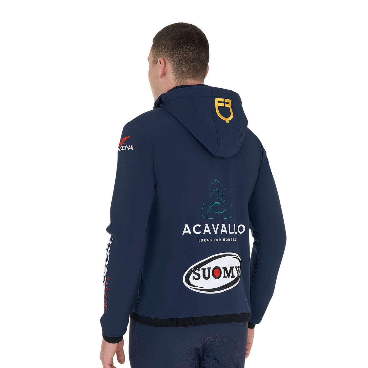 Equestro NEW STYLE MEN'S MULTILOGO SOFTSHELL