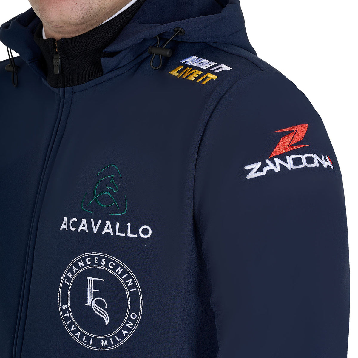 Equestro NEW STYLE MEN'S MULTILOGO SOFTSHELL