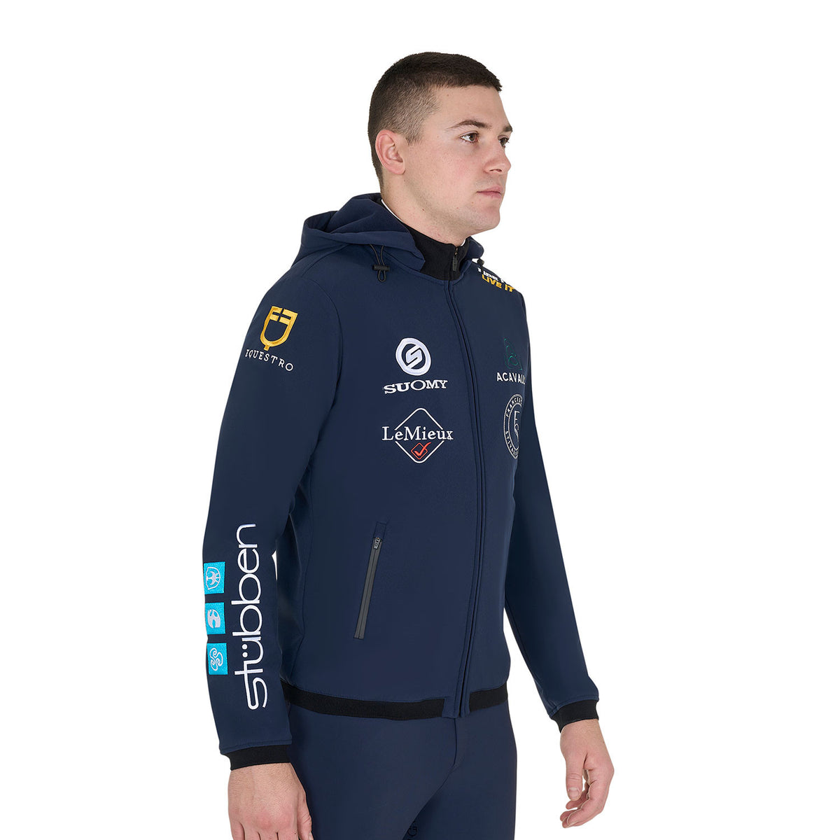 Equestro NEW STYLE MEN'S MULTILOGO SOFTSHELL