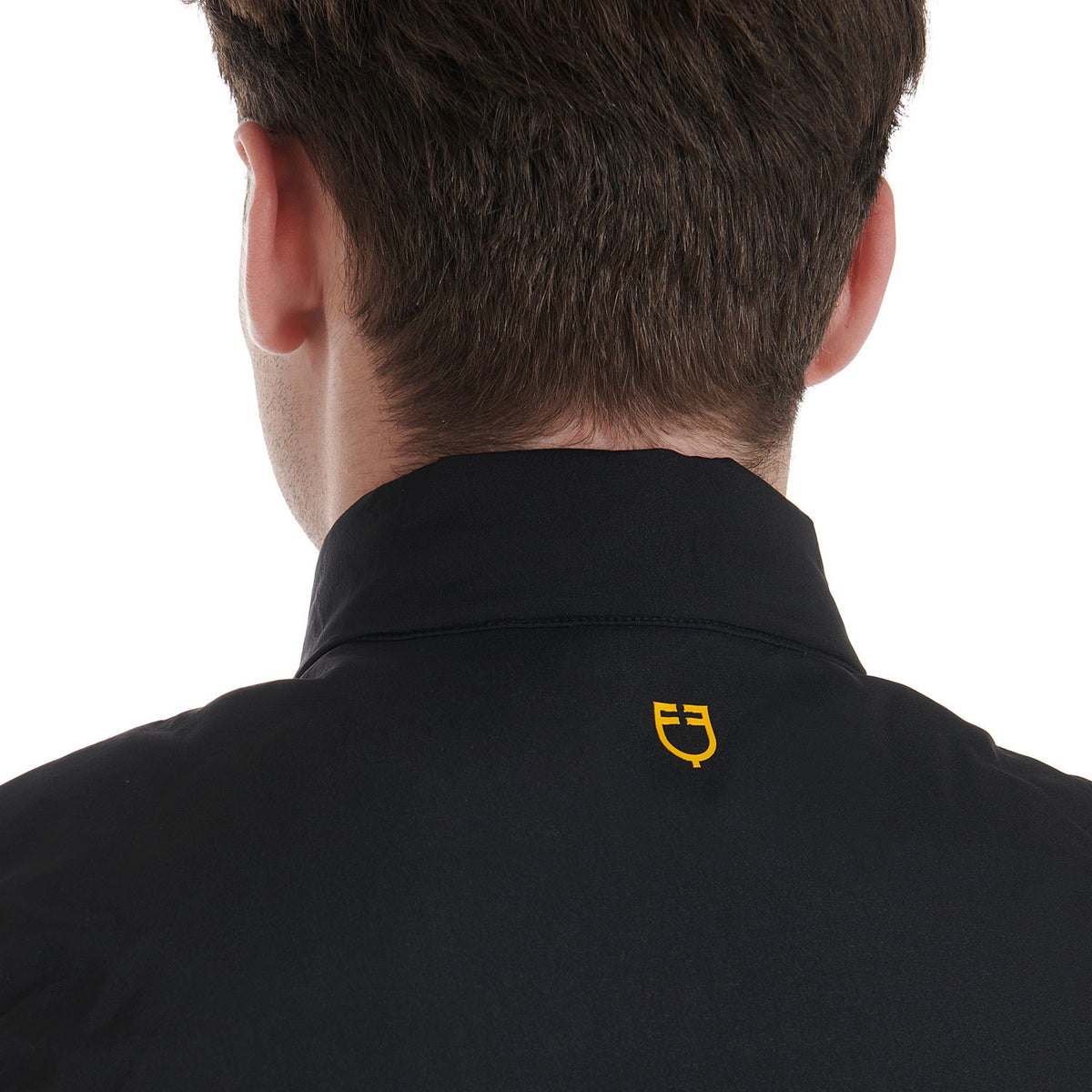 Equestro Men's vest in windproof technical fabric