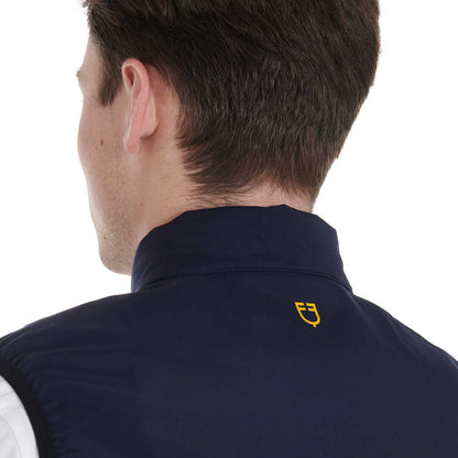 Equestro Men's vest in windproof technical fabric