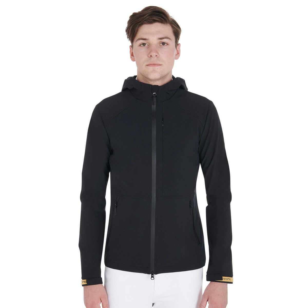 Equestro Men's jacket in breathable technical fabric
