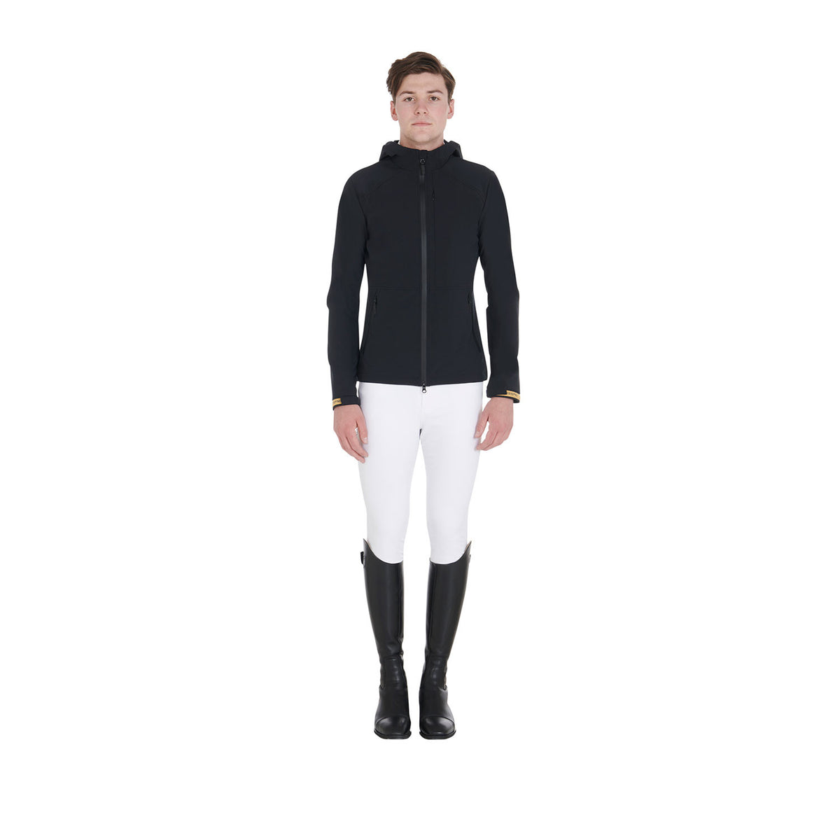 Equestro Men's jacket in breathable technical fabric