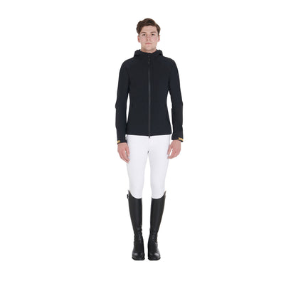 Equestro Men's jacket in breathable technical fabric