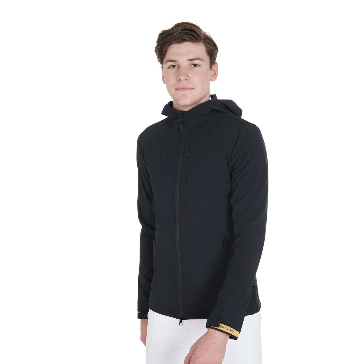 Equestro Men's jacket in breathable technical fabric