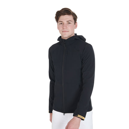 Equestro Men's jacket in breathable technical fabric