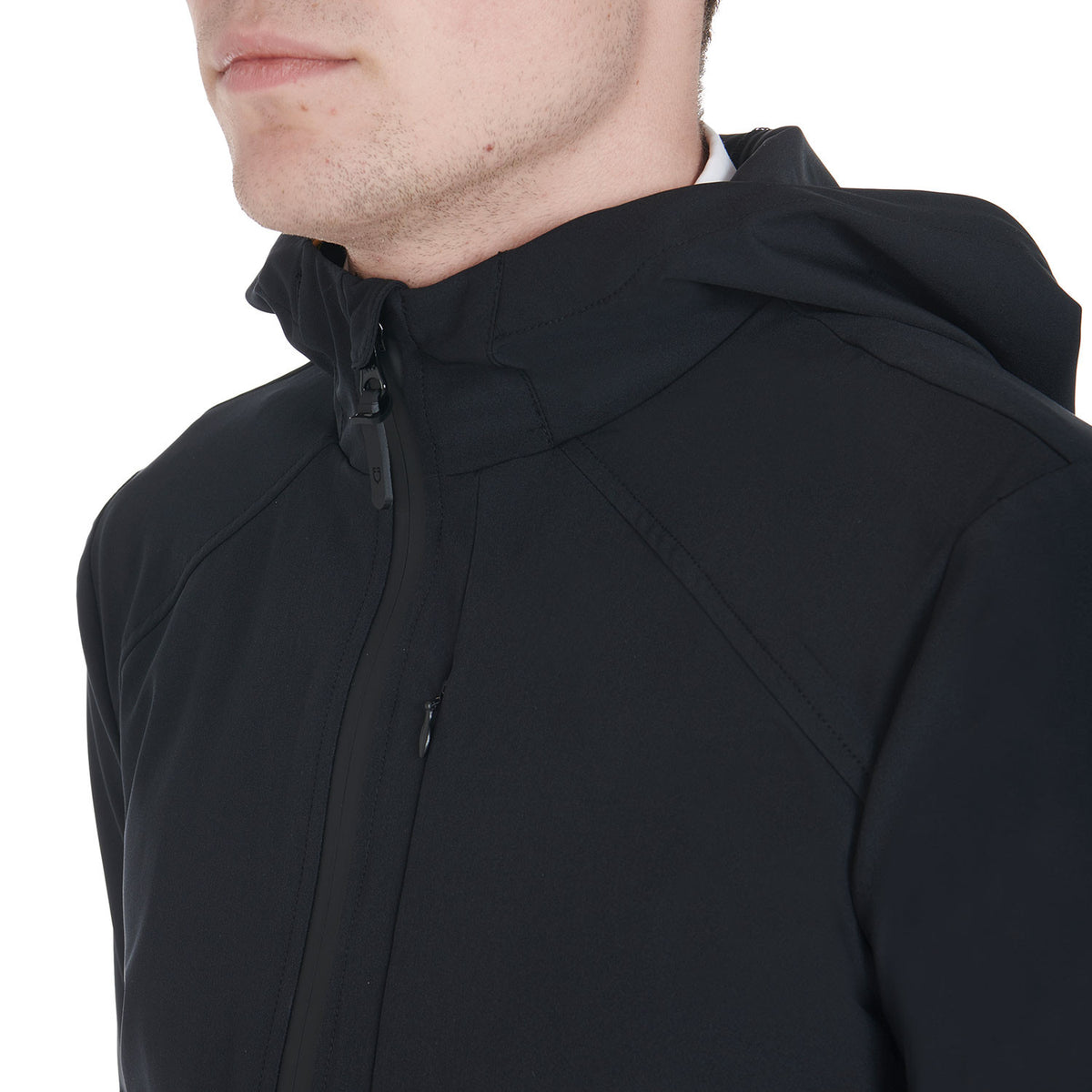 Equestro Men's jacket in breathable technical fabric