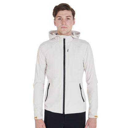 Equestro Men's jacket in breathable technical fabric