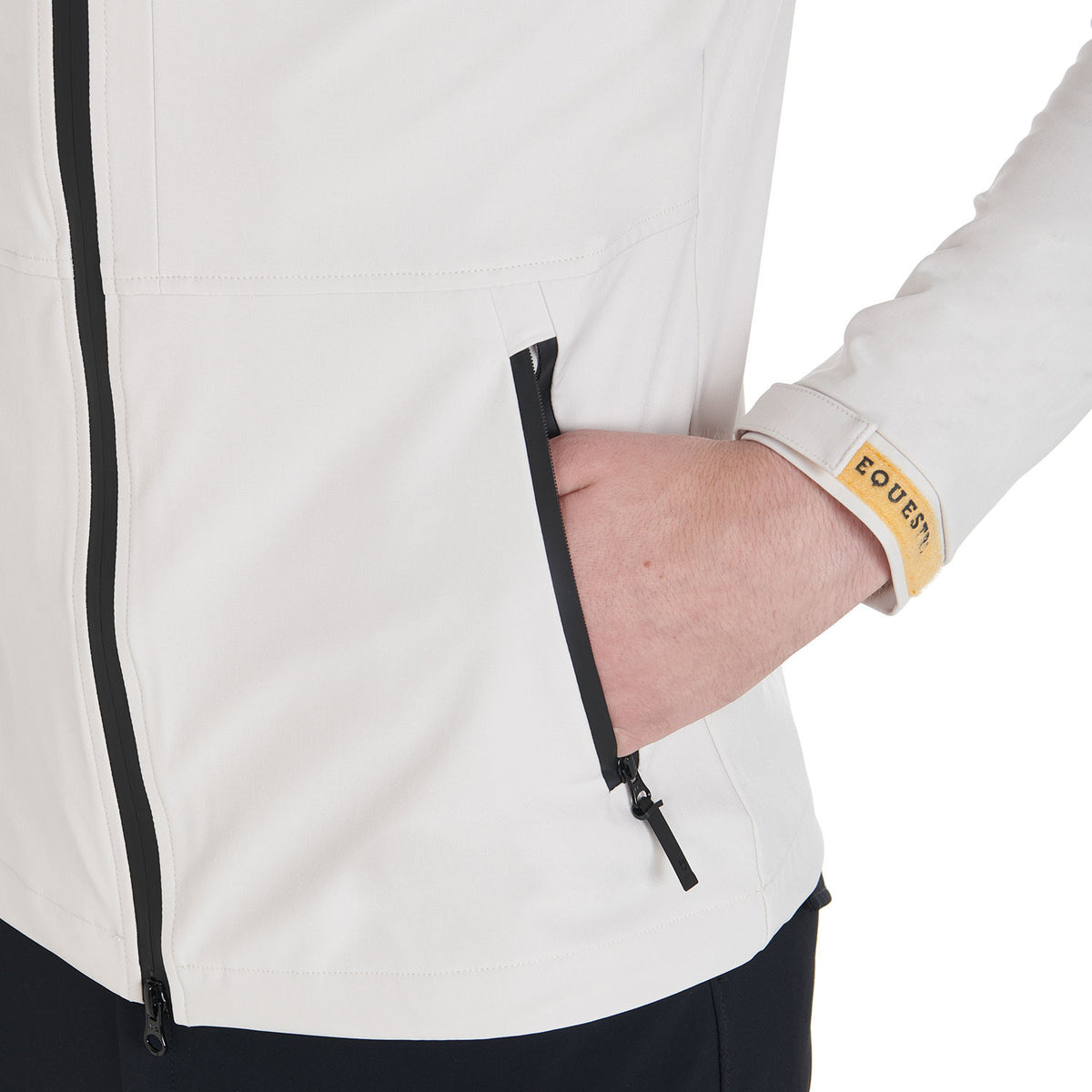 Equestro Men's jacket in breathable technical fabric