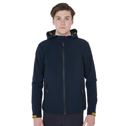 Equestro Men's jacket in breathable technical fabric