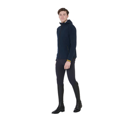 Equestro Men's jacket in breathable technical fabric