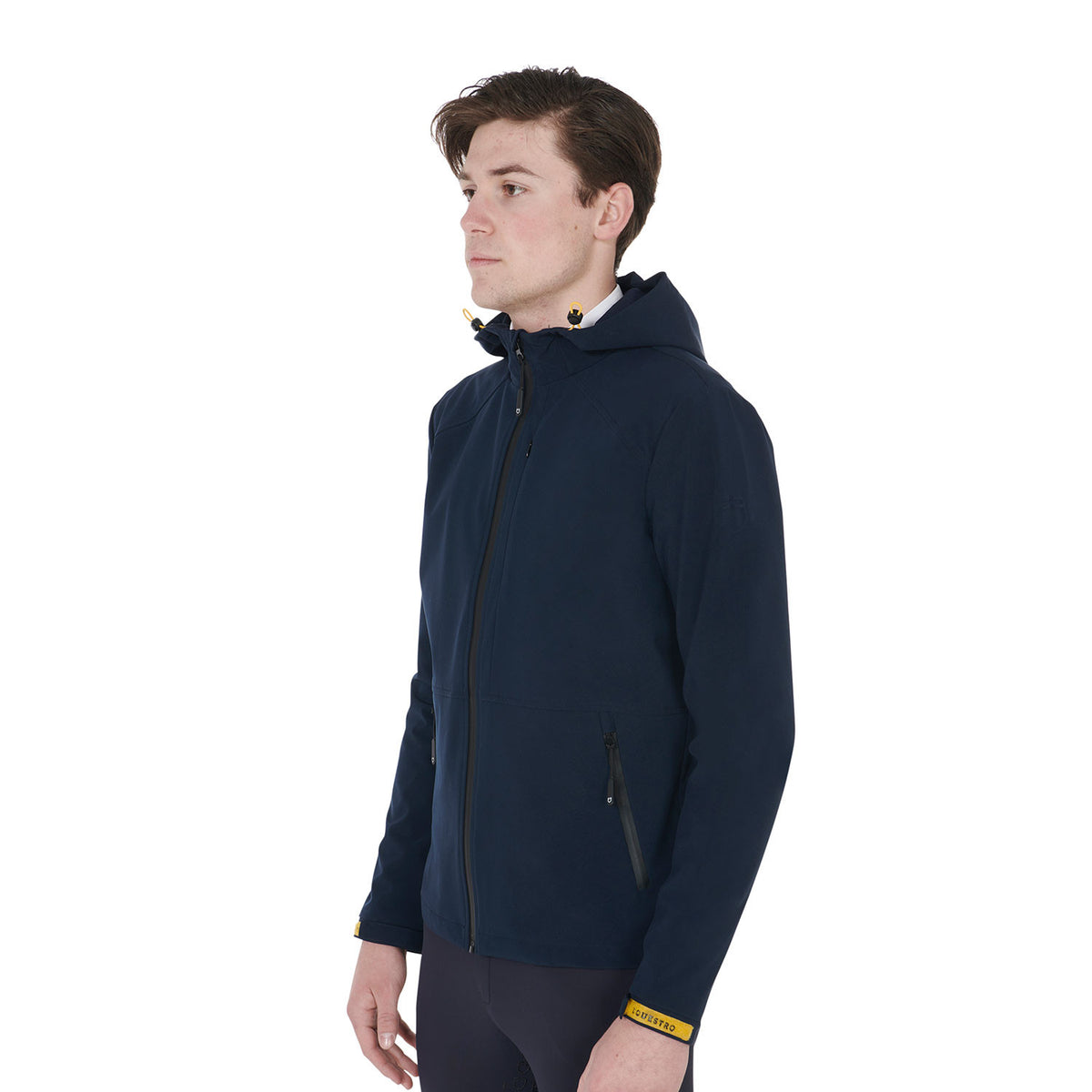 Equestro Men's jacket in breathable technical fabric